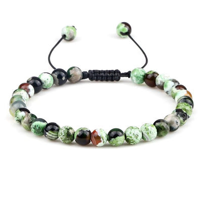 Braccialetto Ojo di Tigre & Lava Rock – Protezione Reiki