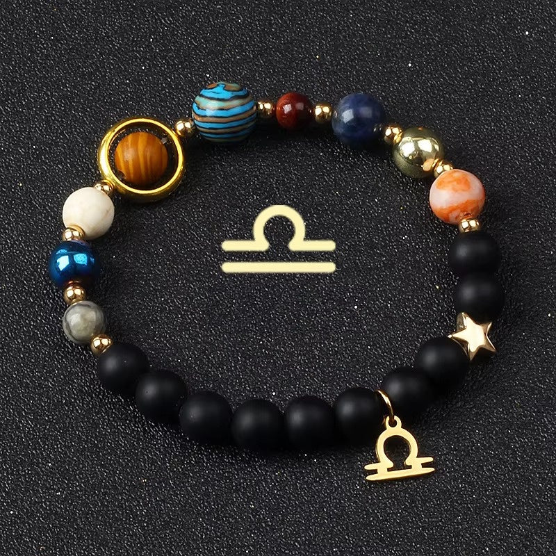 Bracciale Sistema Solare in Pietre Naturali