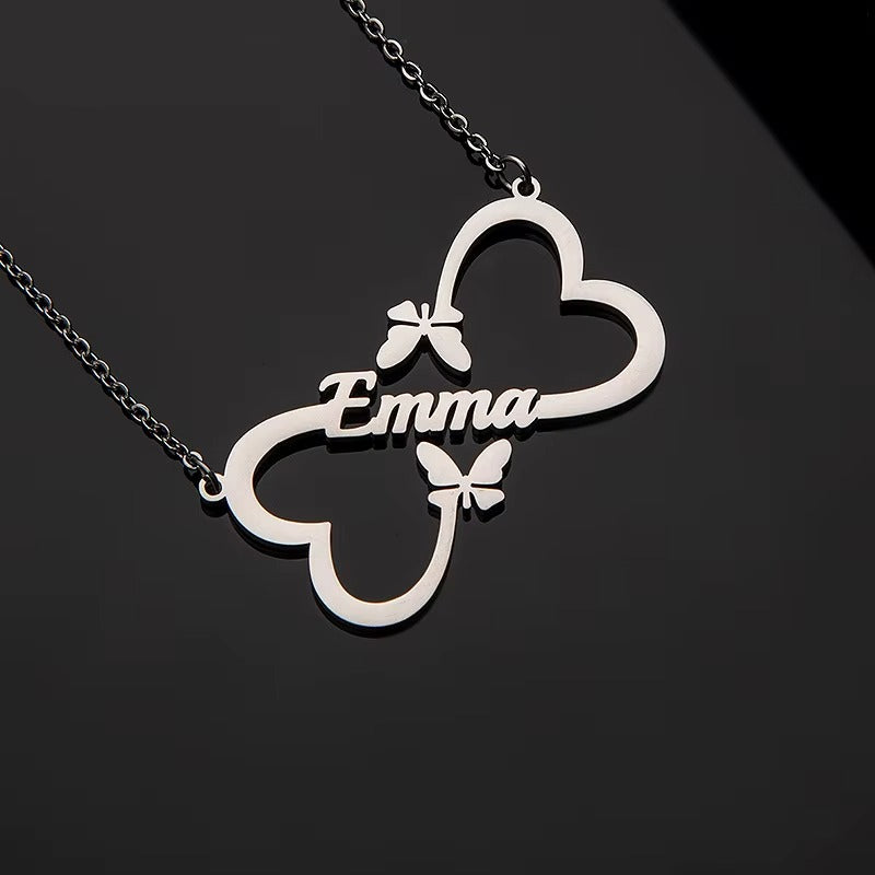 Collana Farfalla Personalizzata con Nome