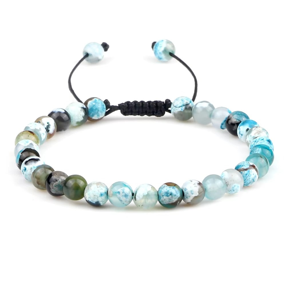 Braccialetto Ojo di Tigre & Lava Rock – Protezione Reiki