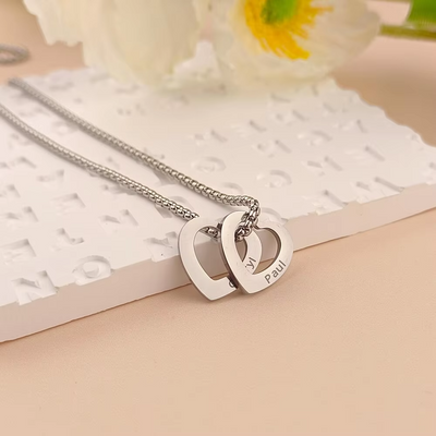 Collana Cuore Personalizzabile con Nome Inciso
