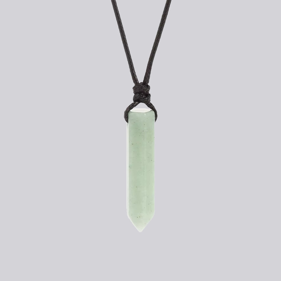 Collana con Cristallo Esagonale Naturale
