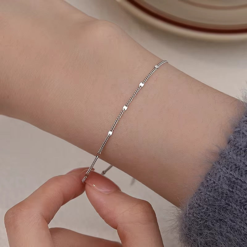 Bracciale con Ciondoli in Argento 925 e Placcatura Oro 18K