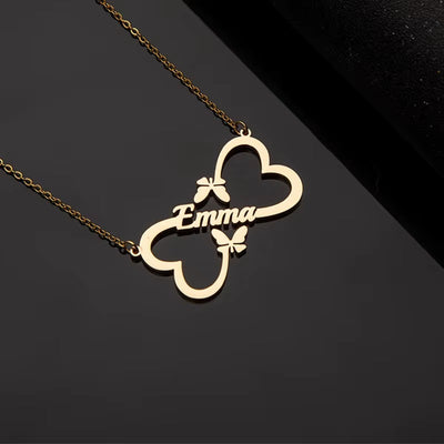 Collana Farfalla Personalizzata con Nome
