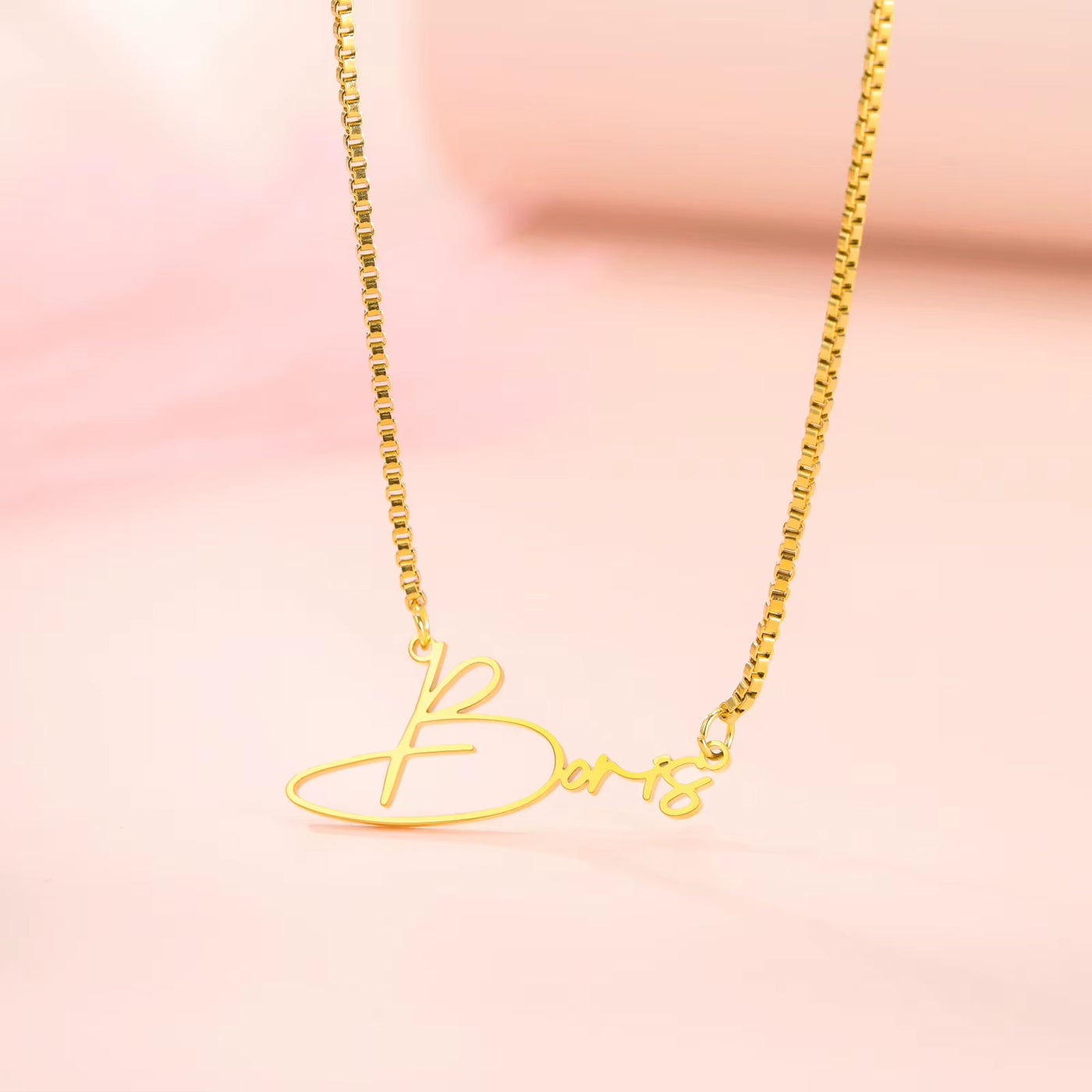 Collana Nome Personalizzato (Arabo o stile inglese) – Unisex