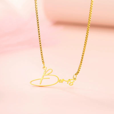 Collana Nome Personalizzato (Arabo o stile inglese) – Unisex