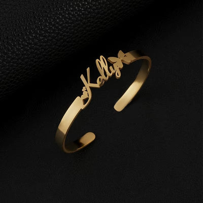 Bracciale Farfalla con Nome Personalizzato
