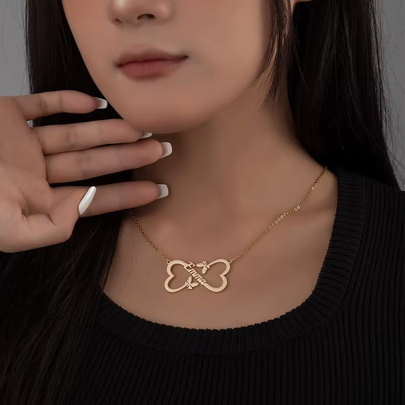Collana Farfalla Personalizzata con Nome