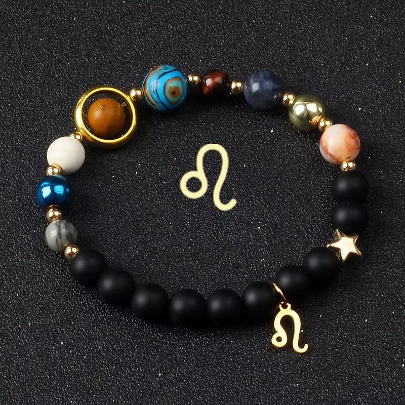 Bracciale Sistema Solare in Pietre Naturali