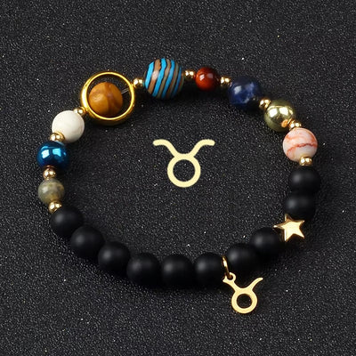 Bracciale Sistema Solare in Pietre Naturali