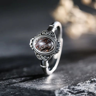 Anello in Argento 925 con Acquamarina Naturale – Eleganza senza tempo