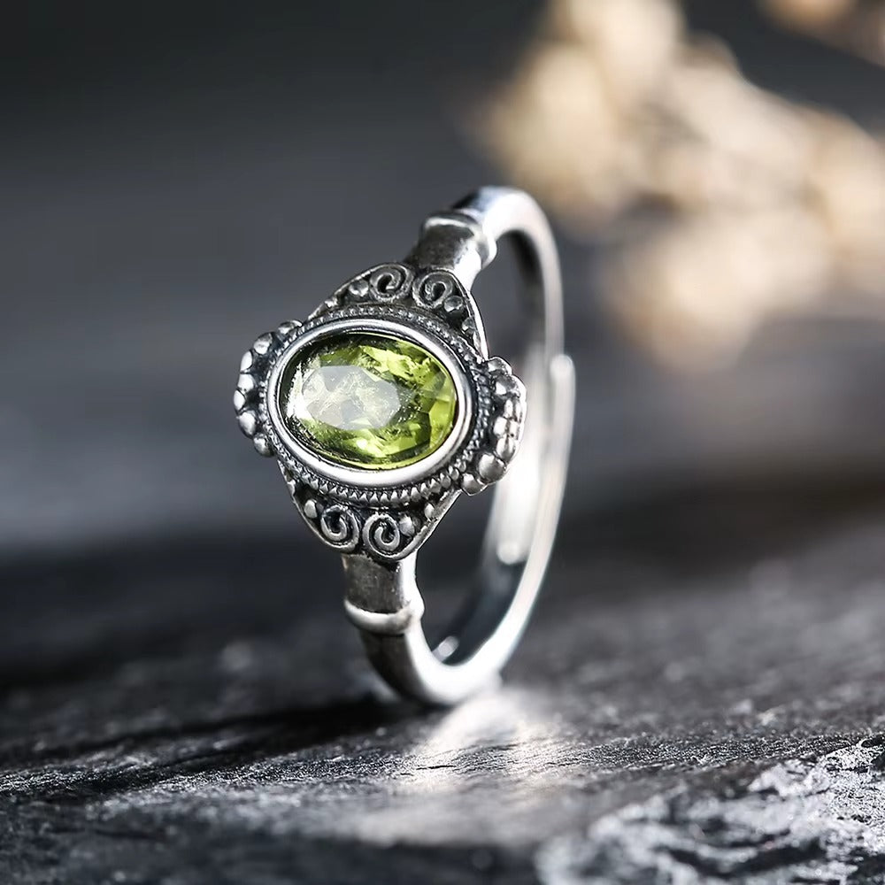 Anello in Argento 925 con Acquamarina Naturale – Eleganza senza tempo
