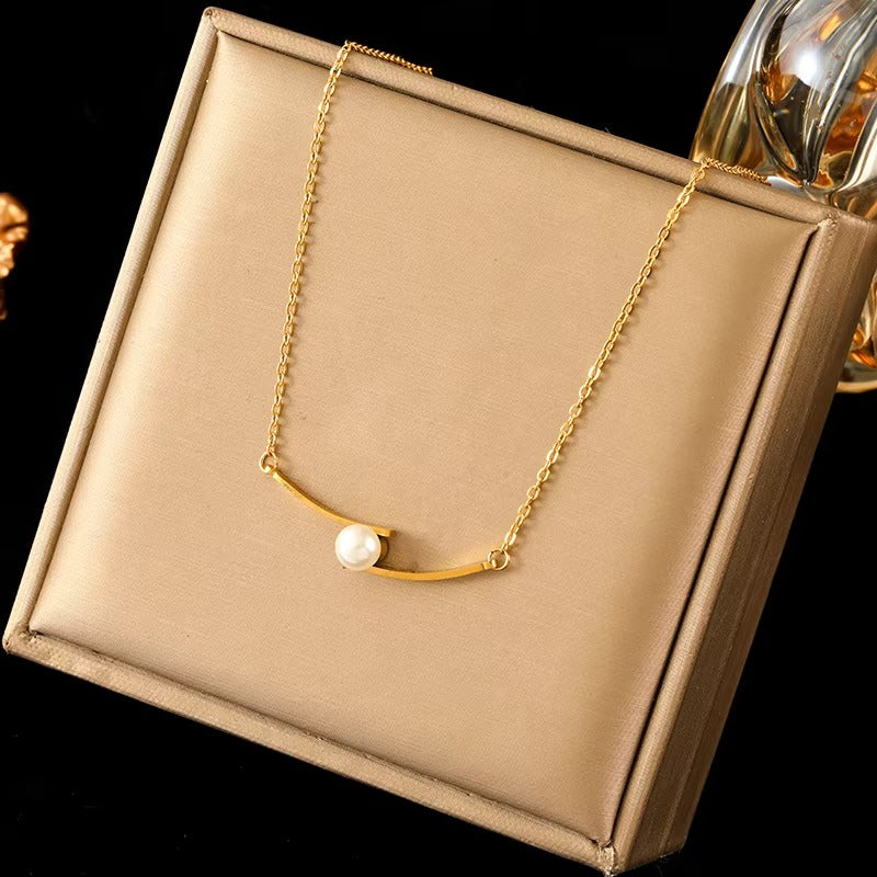 Collana con Zirconi Colorati Geometrici