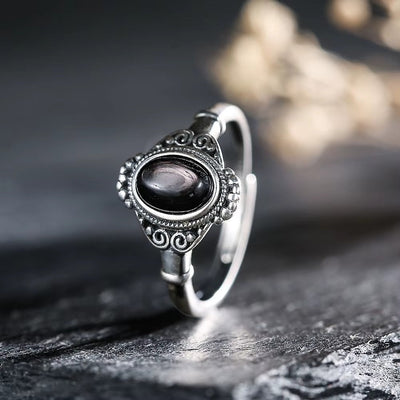 Anello in Argento 925 con Acquamarina Naturale – Eleganza senza tempo