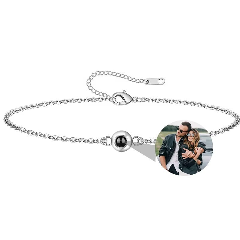 Bracciale Personalizzata con Proiezione della Foto