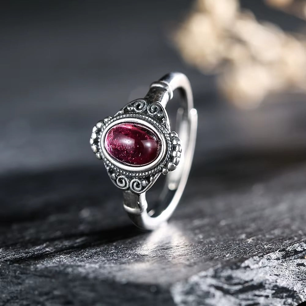 Anello in Argento 925 con Acquamarina Naturale – Eleganza senza tempo