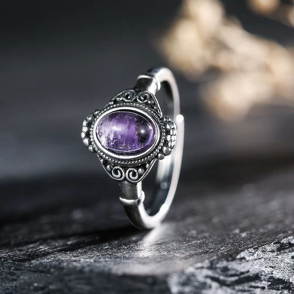 Anello in Argento 925 con Acquamarina Naturale – Eleganza senza tempo