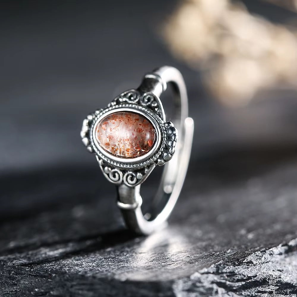 Anello in Argento 925 con Acquamarina Naturale – Eleganza senza tempo